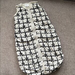 Baby Deedee Gray and White Elephant Sleep Sack